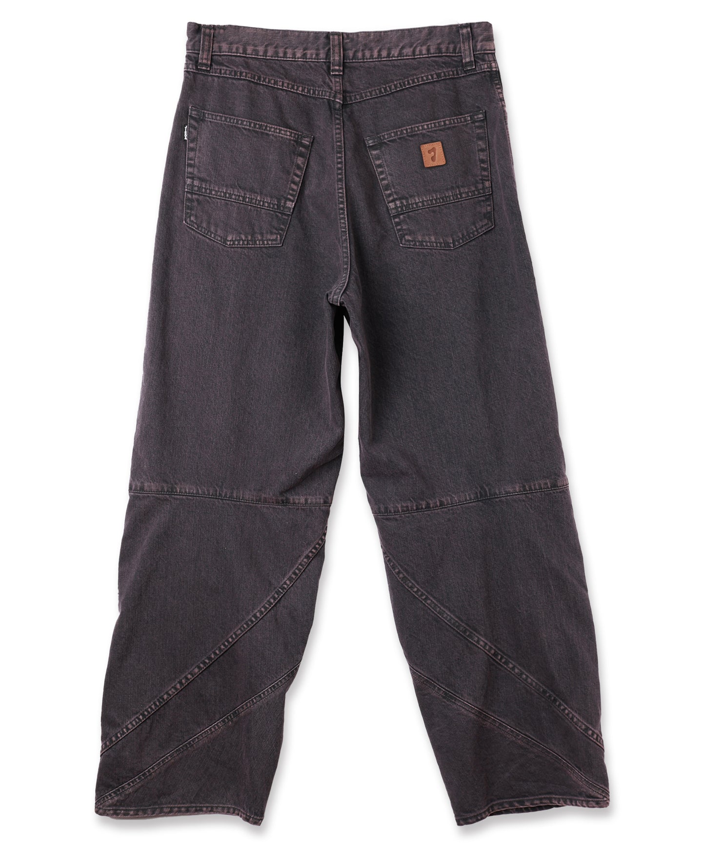 SWITCHING BAGGY DENIM PANTS