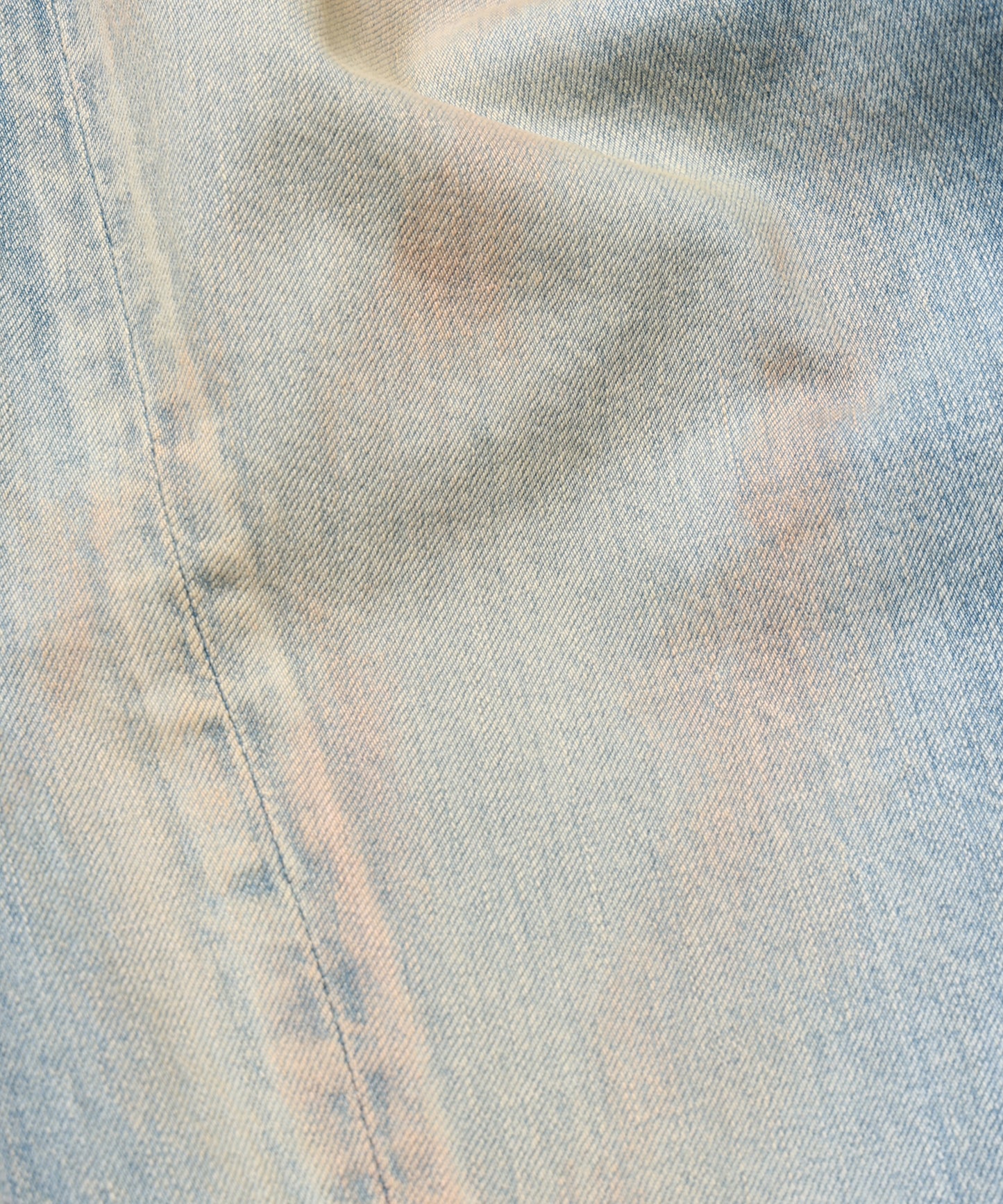 OVER RAP DENIM PANTS