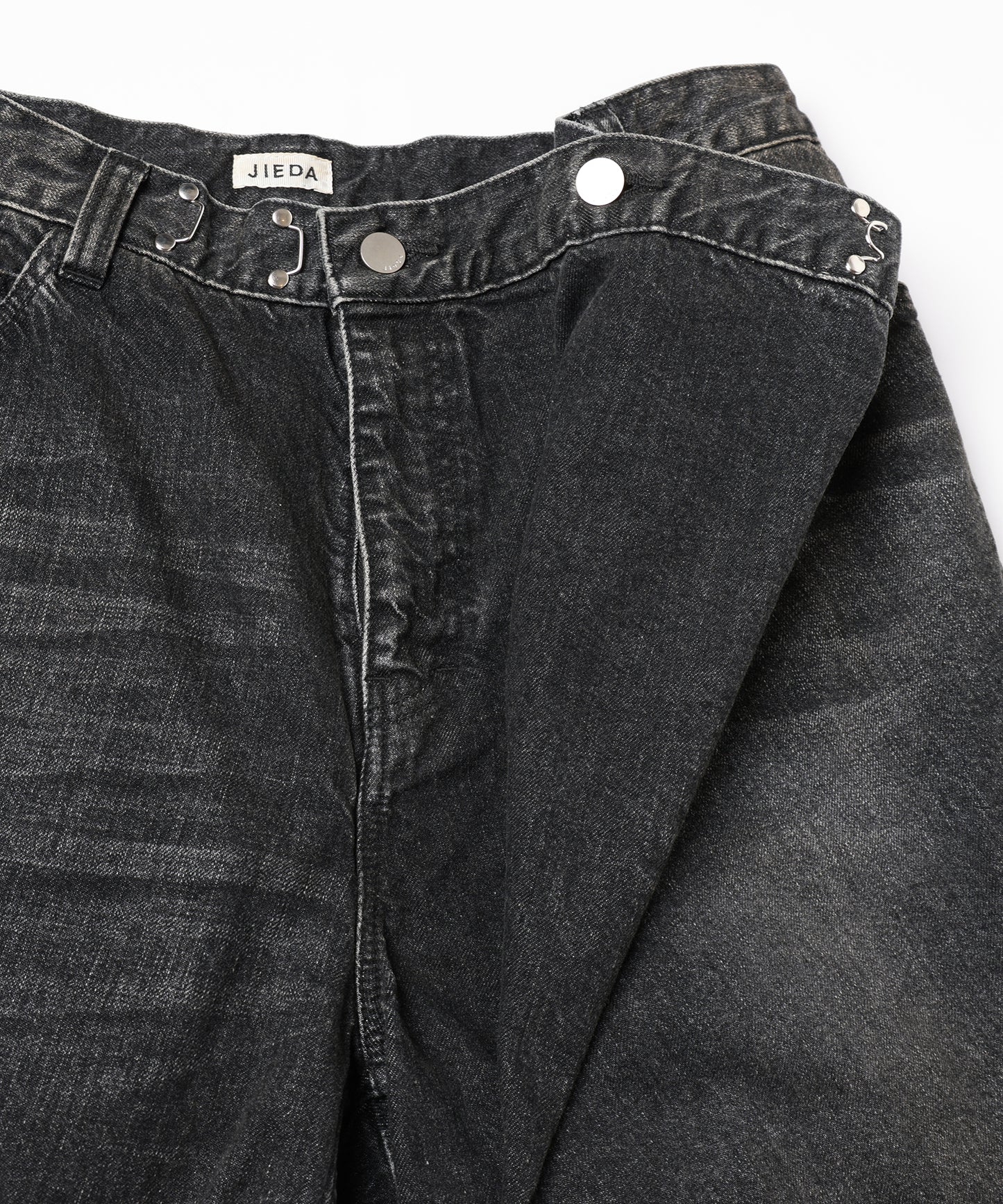 OVER RAP DENIM PANTS