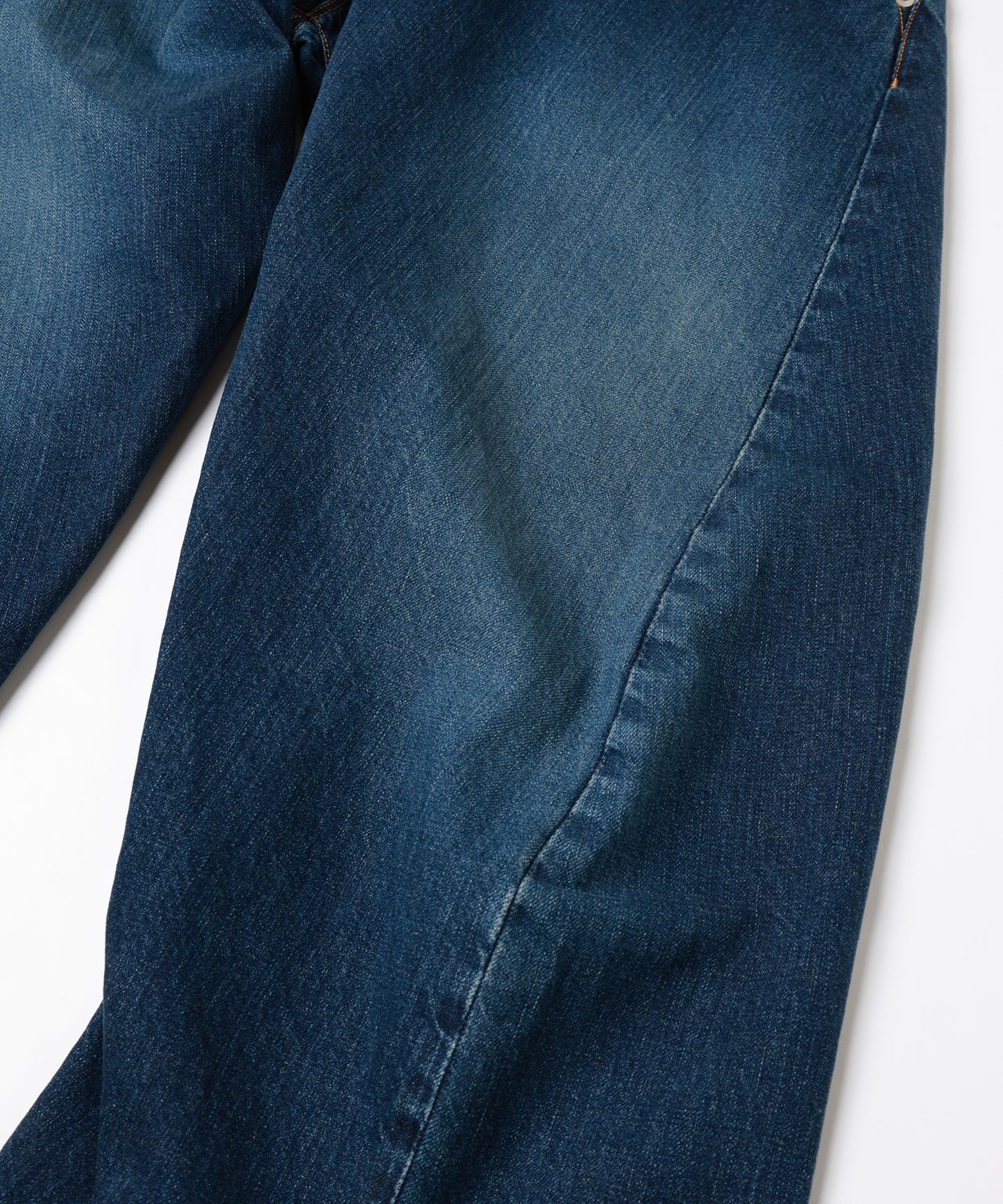 USED 3D CUTTING DENIM PANTS