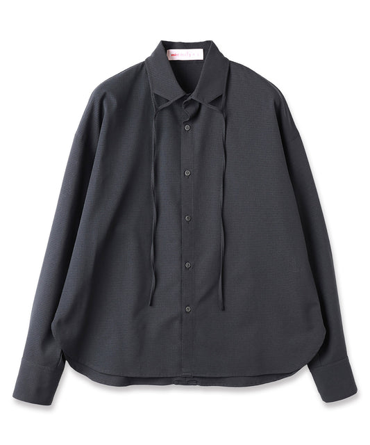 NEGATIVE SPACE COLLAR SHIRT 【納期5月下旬】