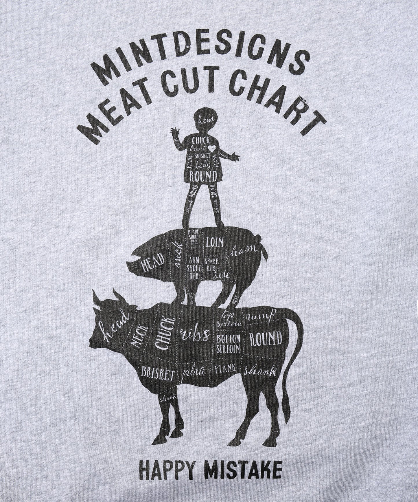 MEAT CHART SWEAT 【納期5月下旬】