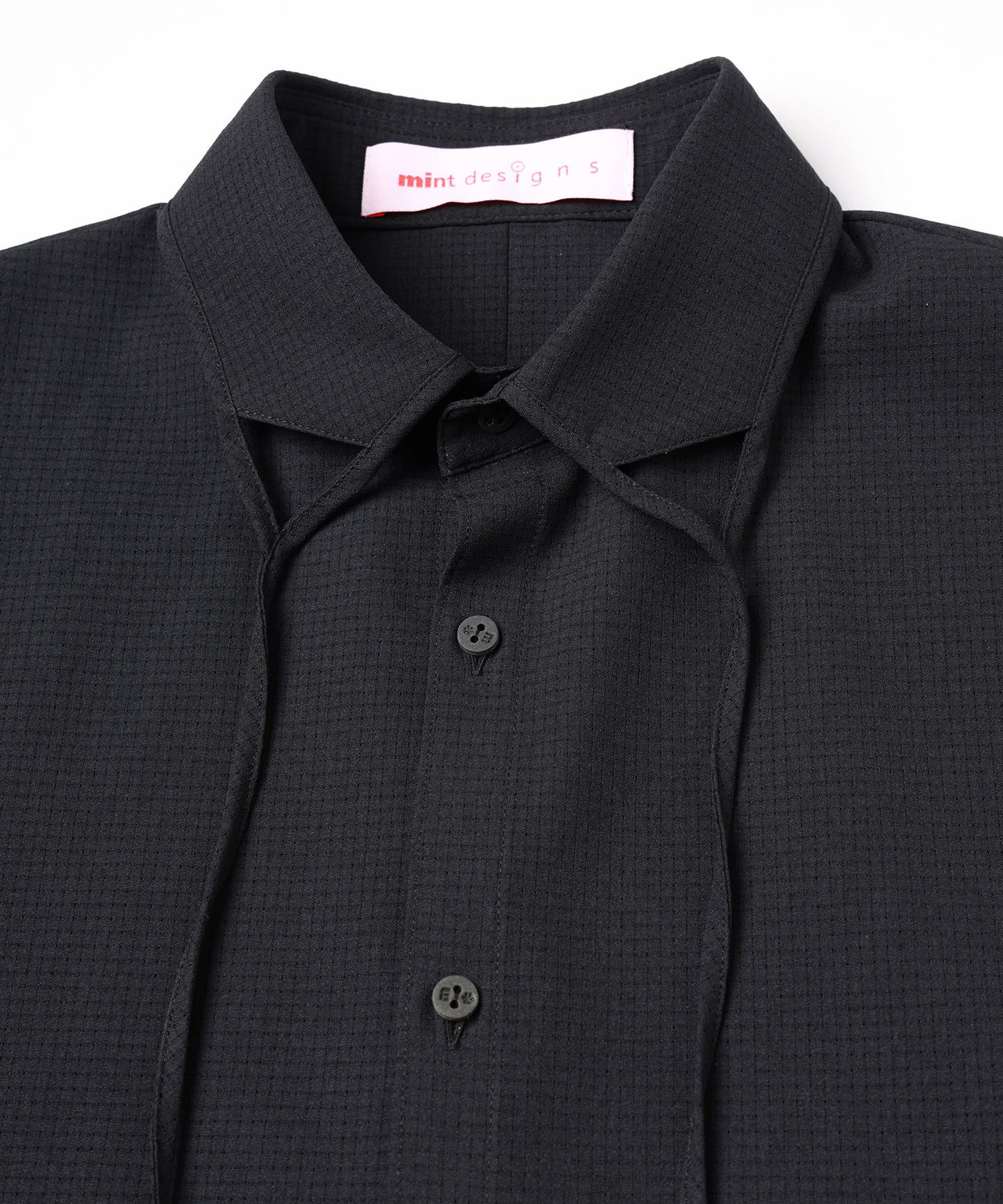 NEGATIVE SPACE COLLAR SHIRT 【納期5月下旬】