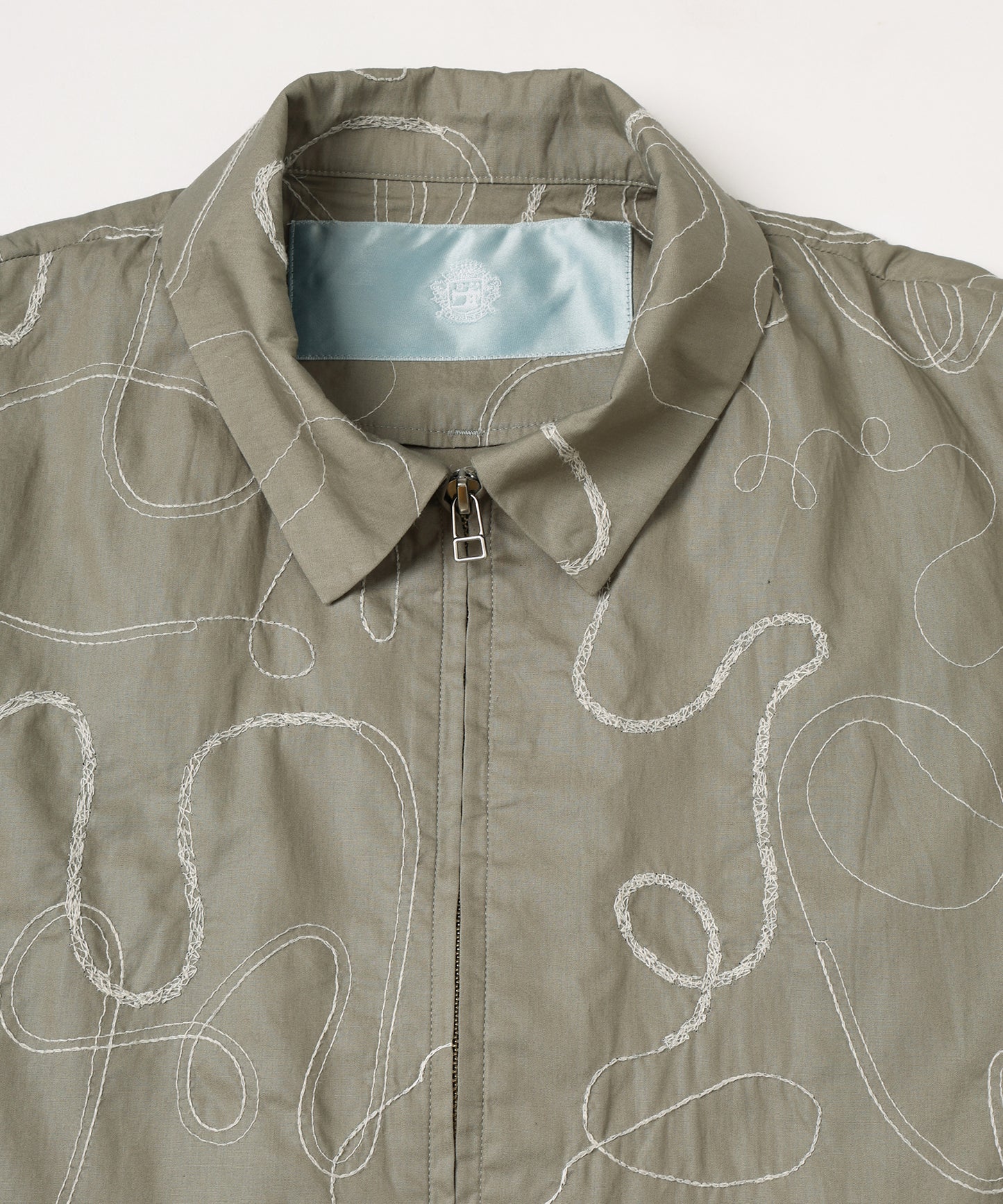 ラフステッチZipアップBL