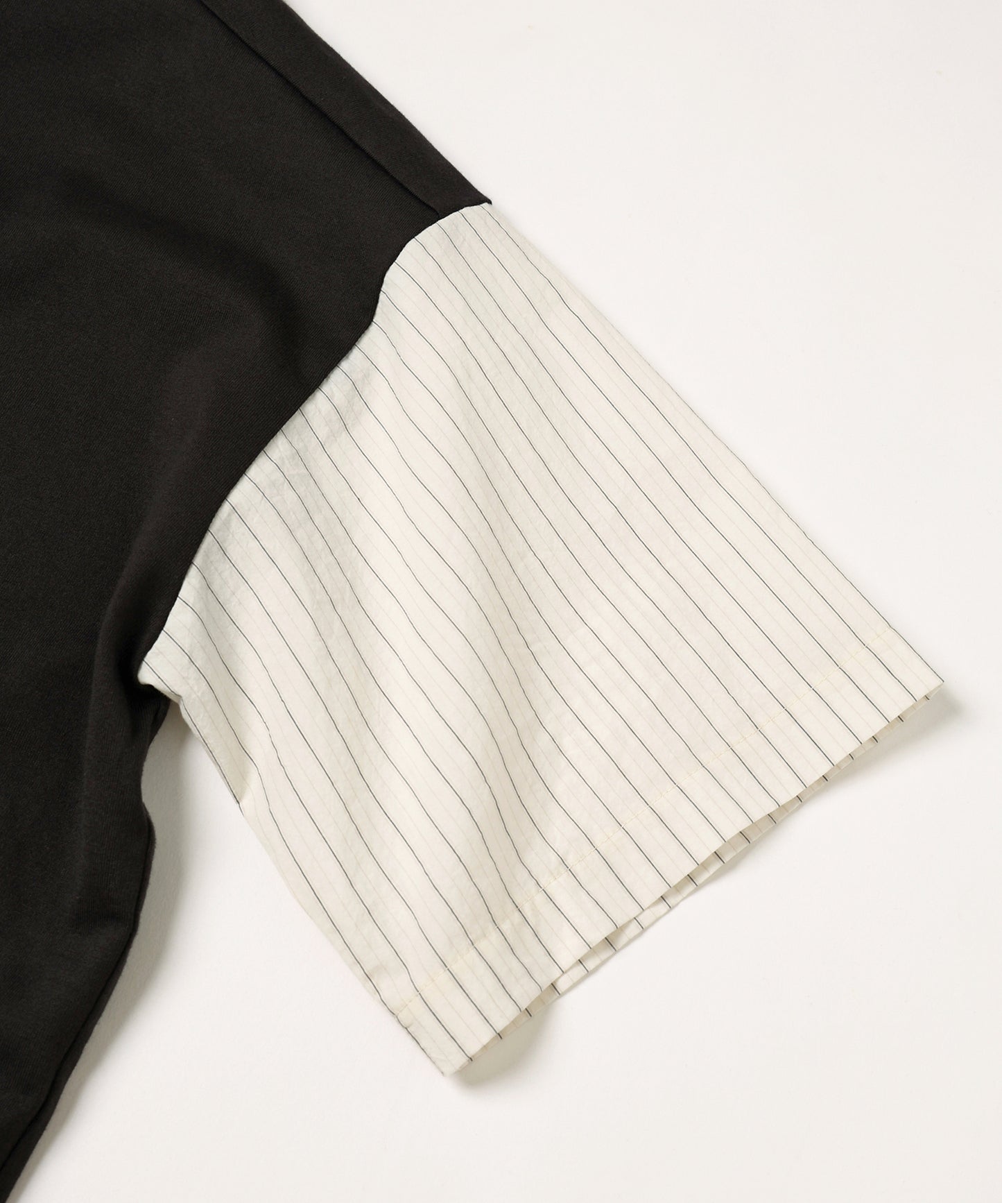 シャツ切替ワイドT