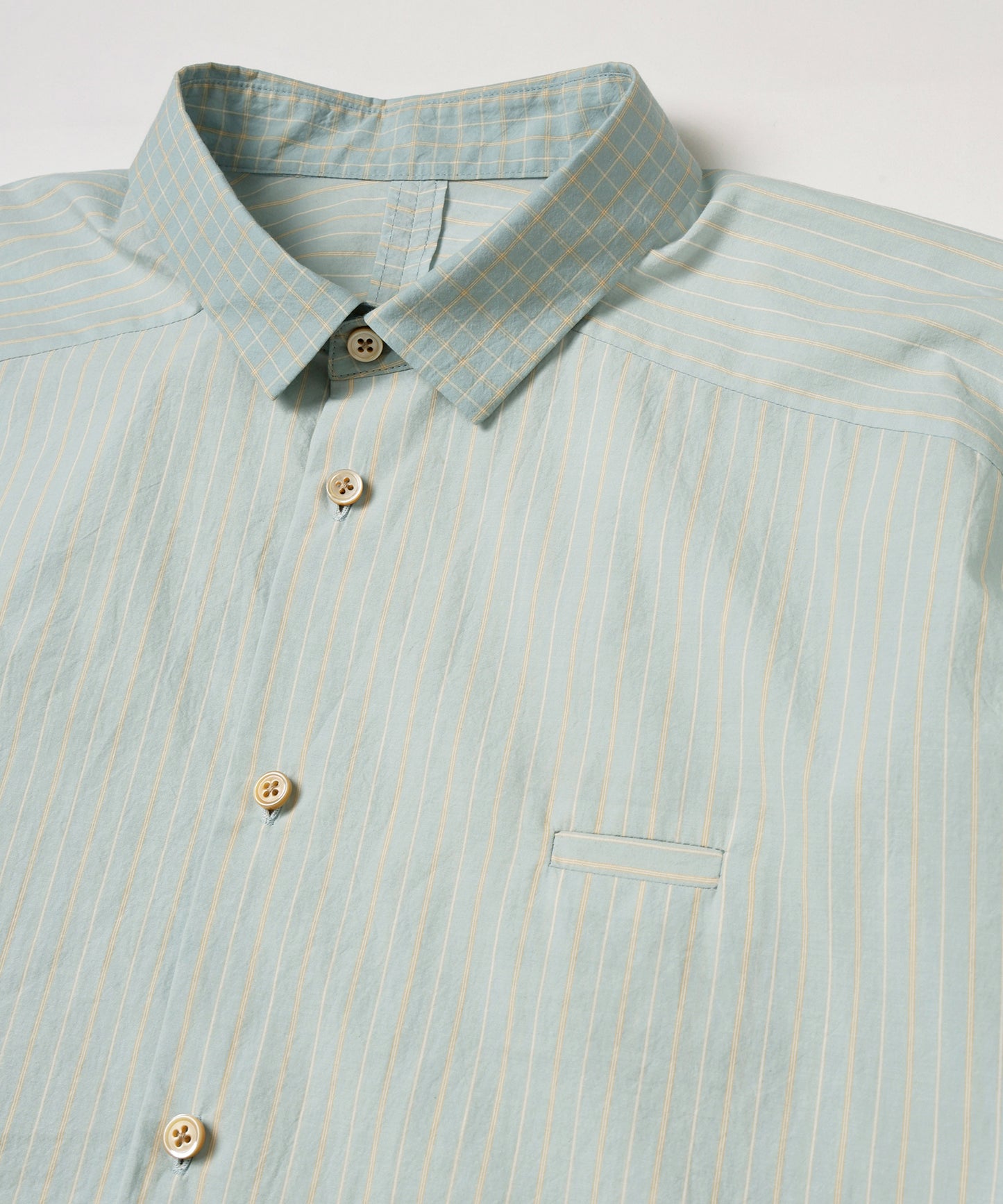 ヨークスリーブシャツ