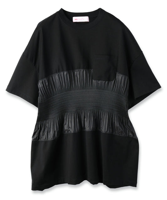 PLEATED T-SHIRT