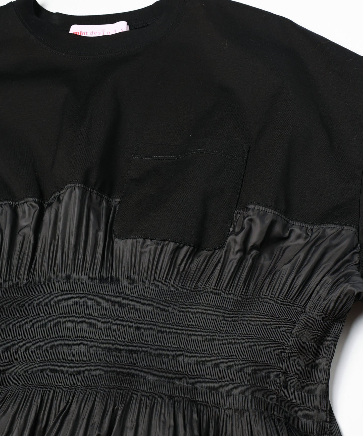 PLEATED T-SHIRT