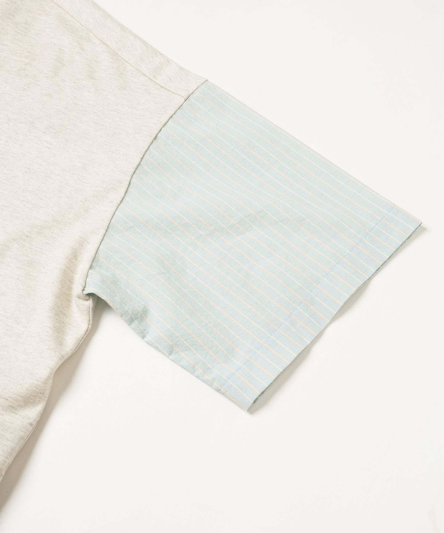 シャツ切替ワイドT