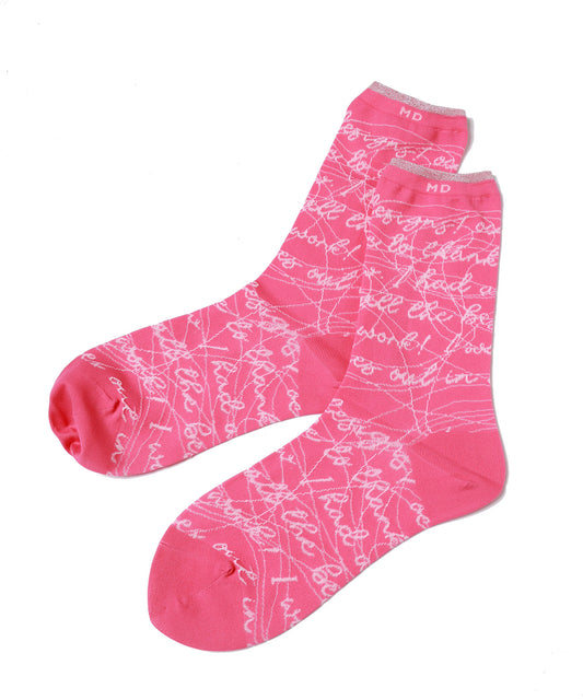 INK LETTER SOCKS
