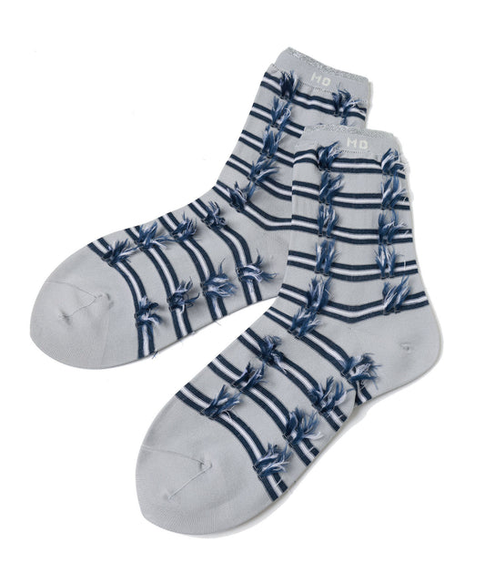 RIBBON JACQUARD SOCKS