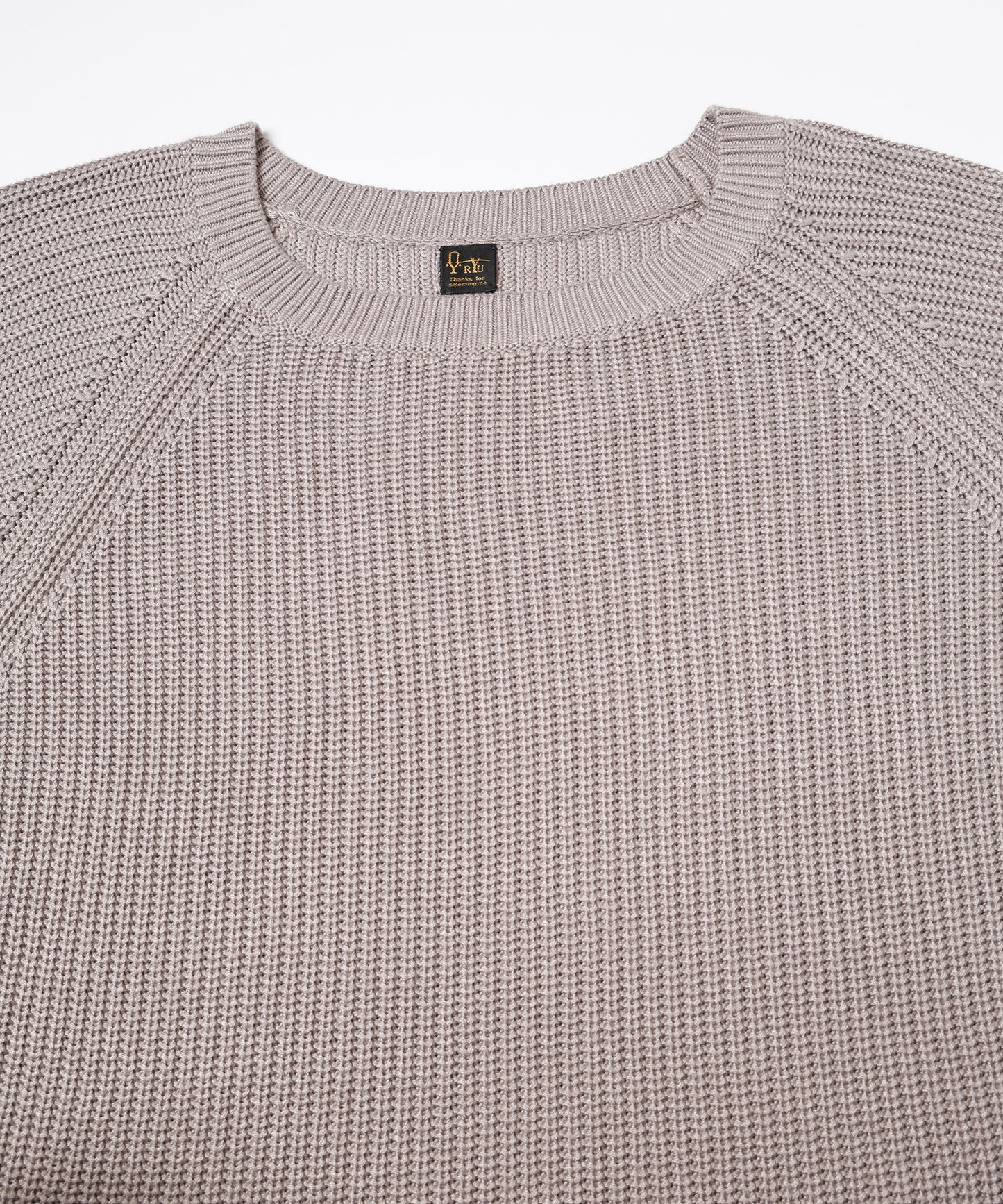 raglan sleeve bamboo knit【商品納期 2月上旬】