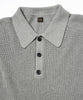 half-sleeve knit polo【商品納期 3月下旬】