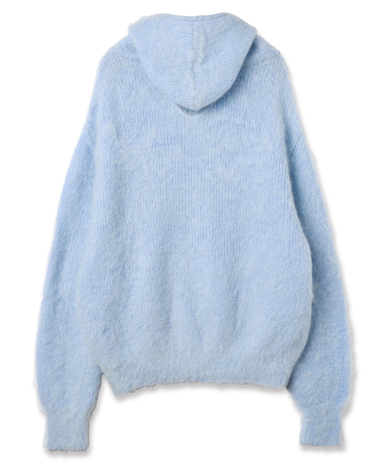『jieda』ジエダ レインボー ニット　完売品　モヘヤ　ライトブルー　【S】 MOHAIR ZIP HOODIE – ANLIO（アンリオ）