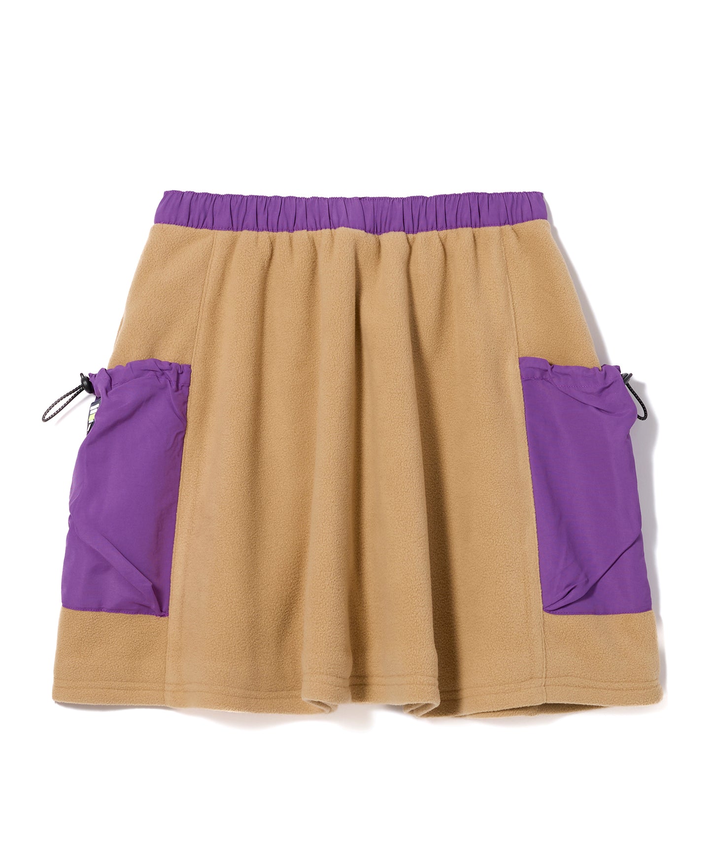 FLEECE MINI CARGO SKIRT