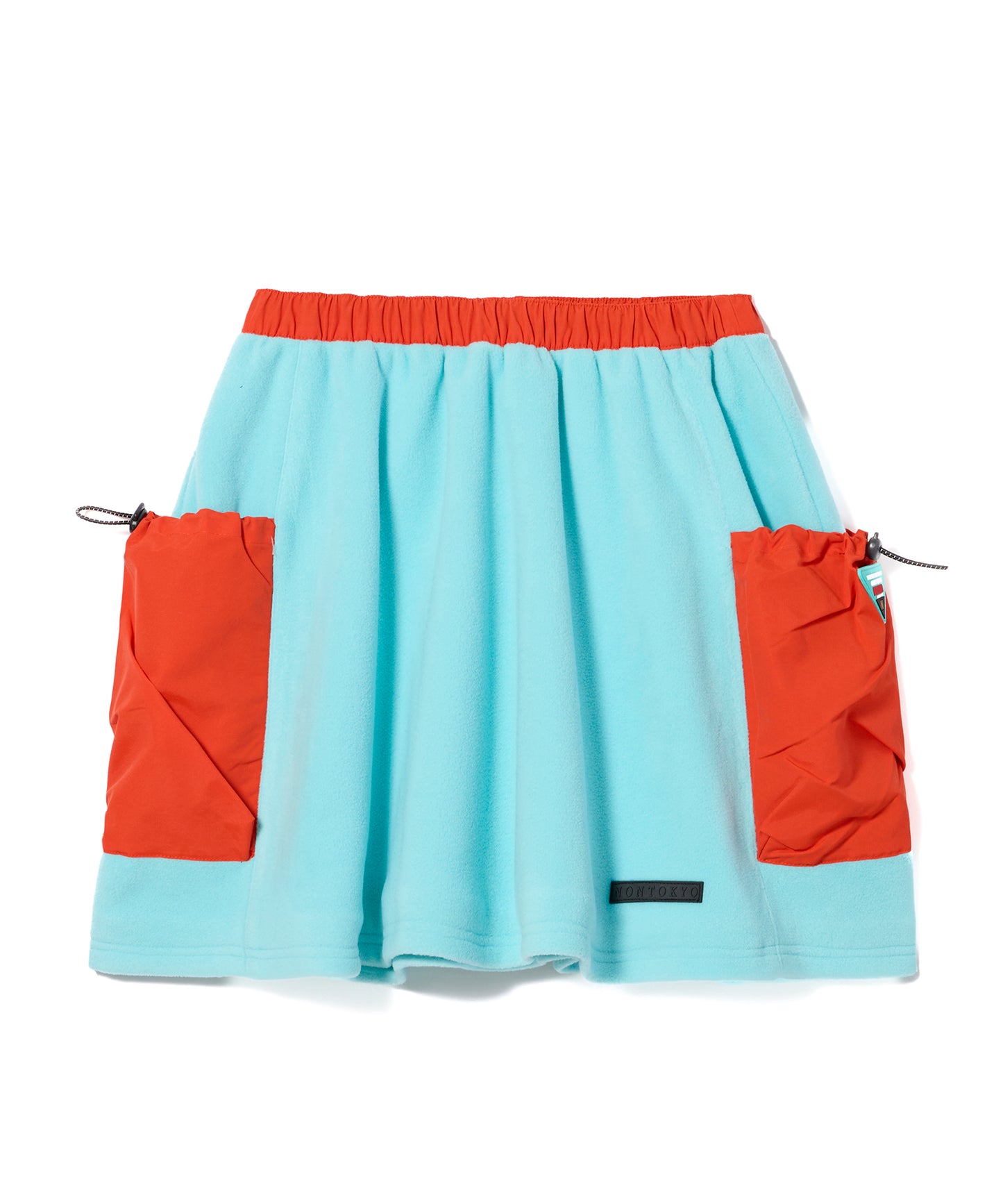 FLEECE MINI CARGO SKIRT
