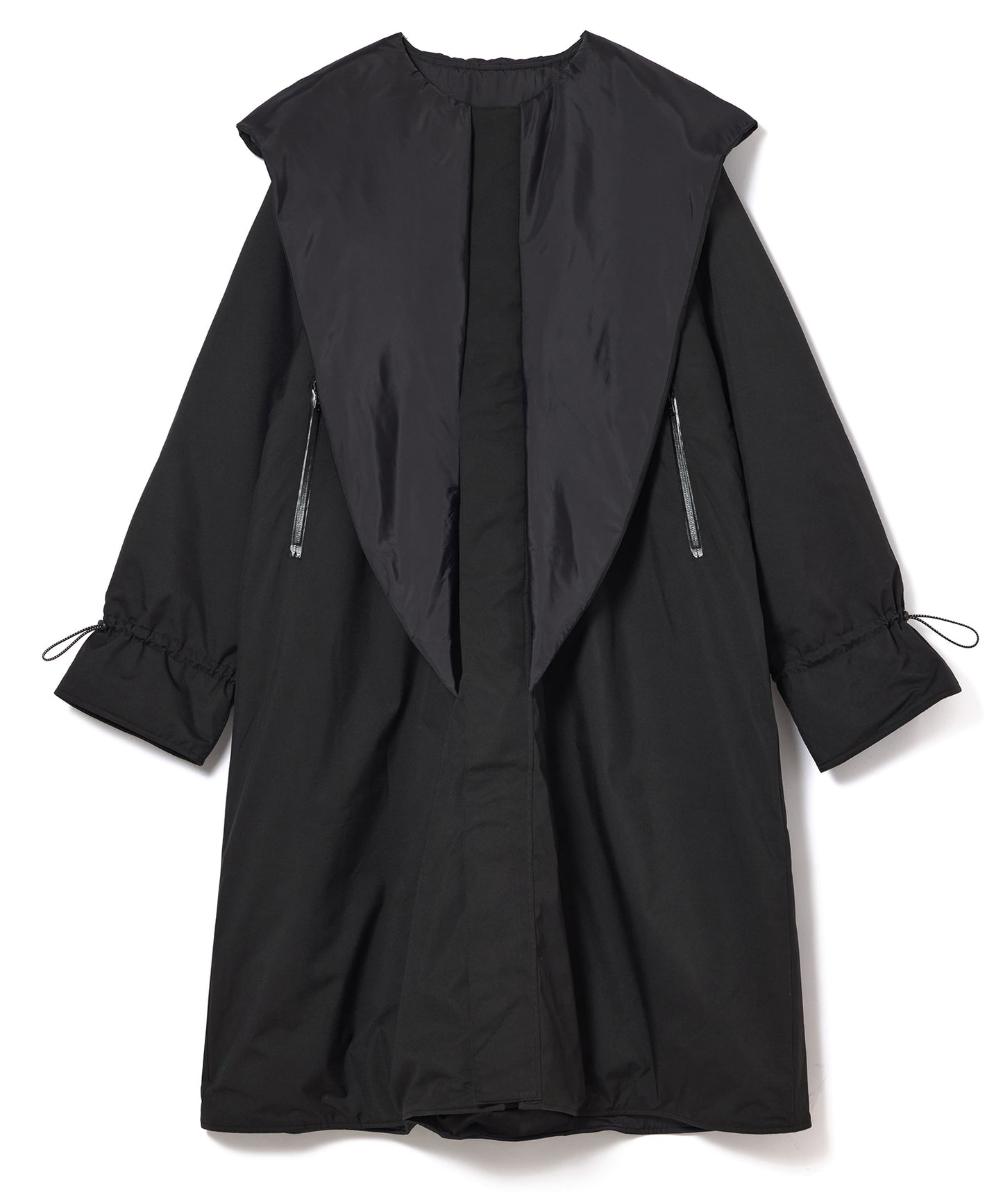 REVERSIBLE PADDED RIBBON COAT