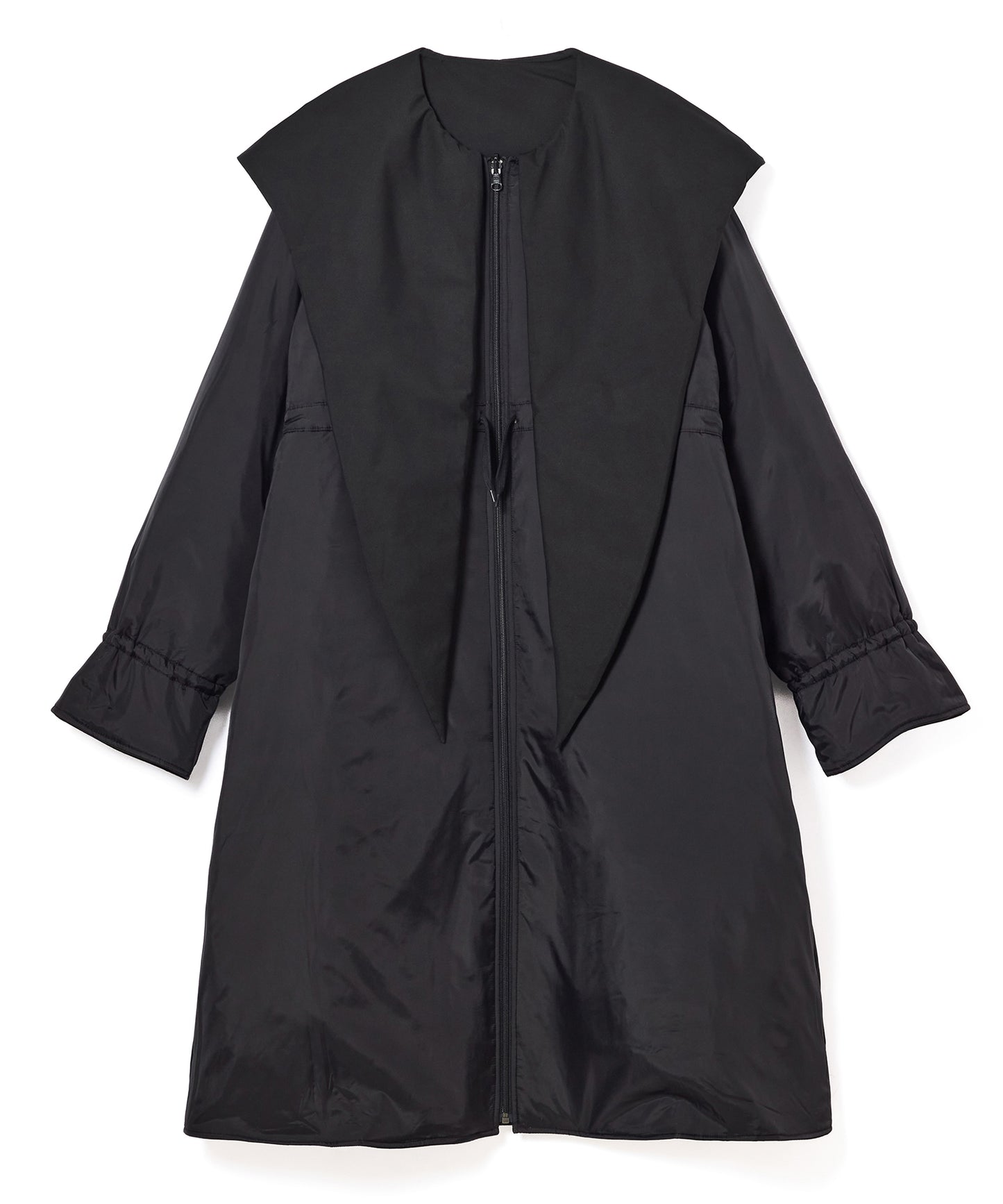 REVERSIBLE PADDED RIBBON COAT