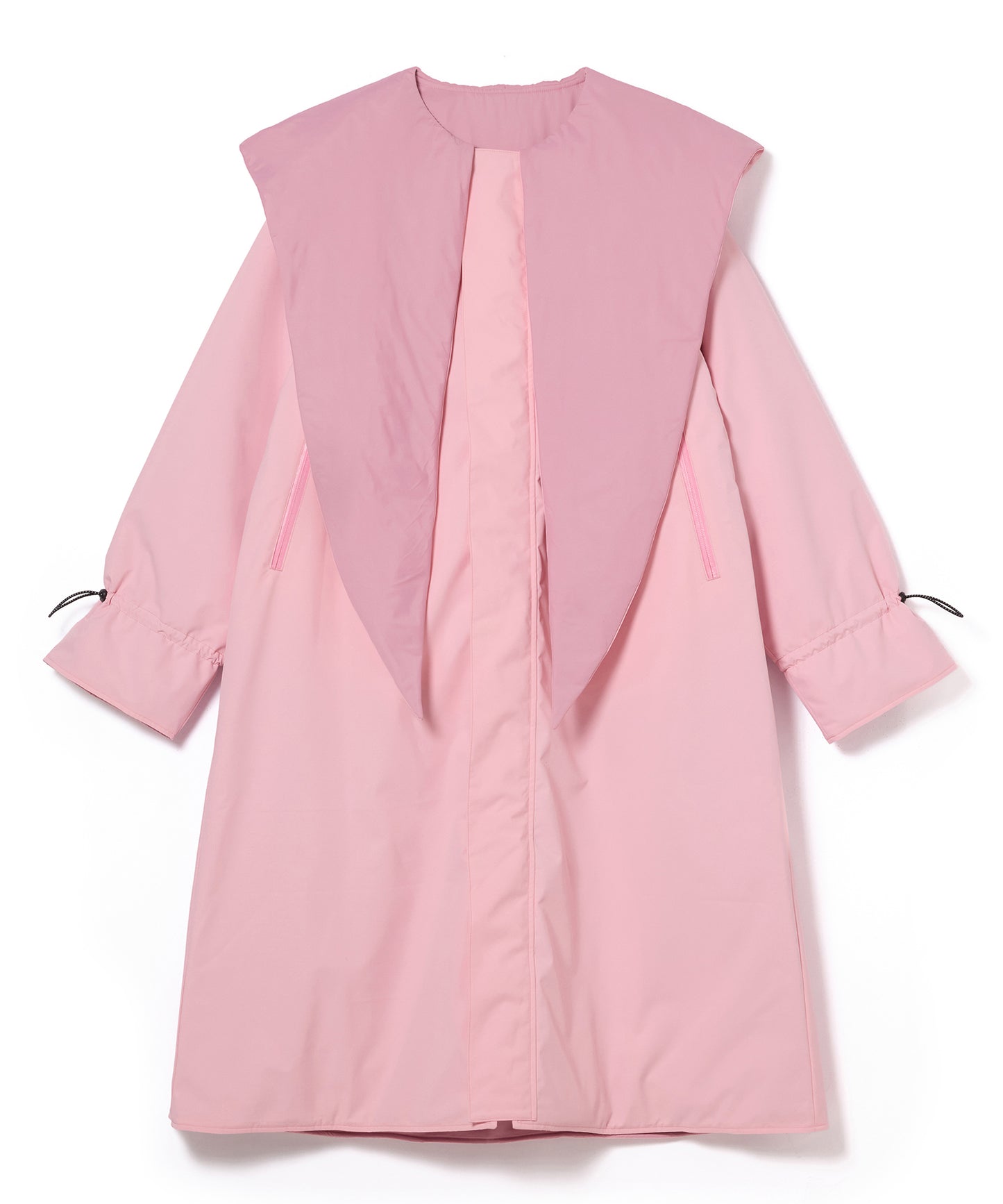 REVERSIBLE PADDED RIBBON COAT