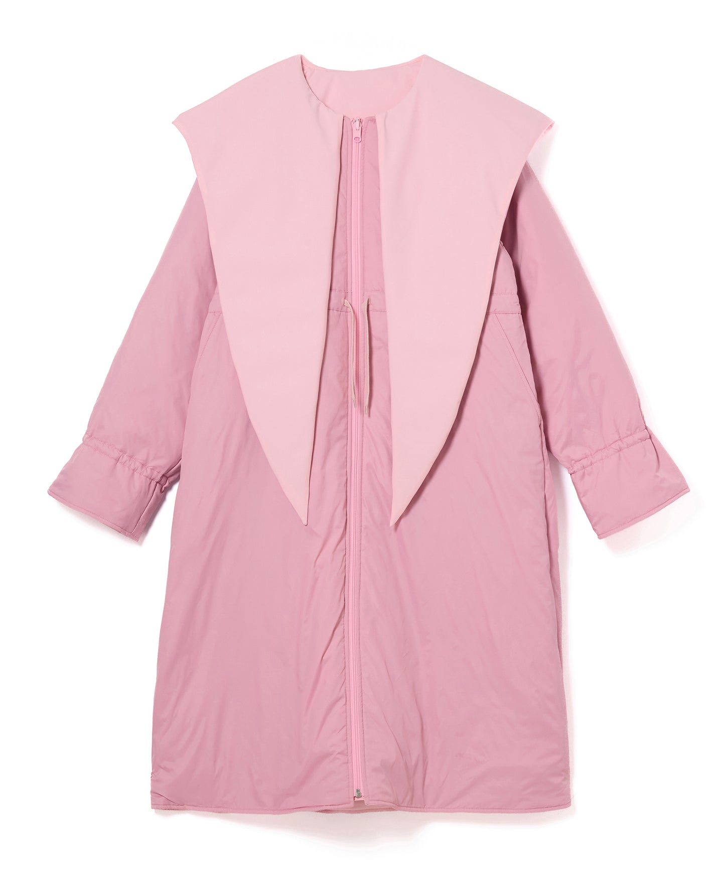 REVERSIBLE PADDED RIBBON COAT