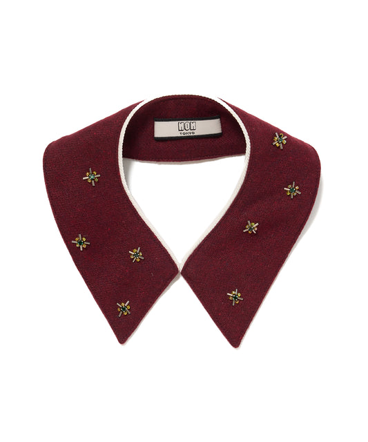 BIJOU WOOL DETACHABLE COLLAR