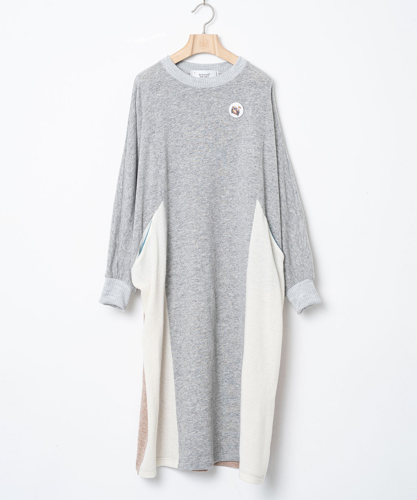 Pattern Switch Wide Dress