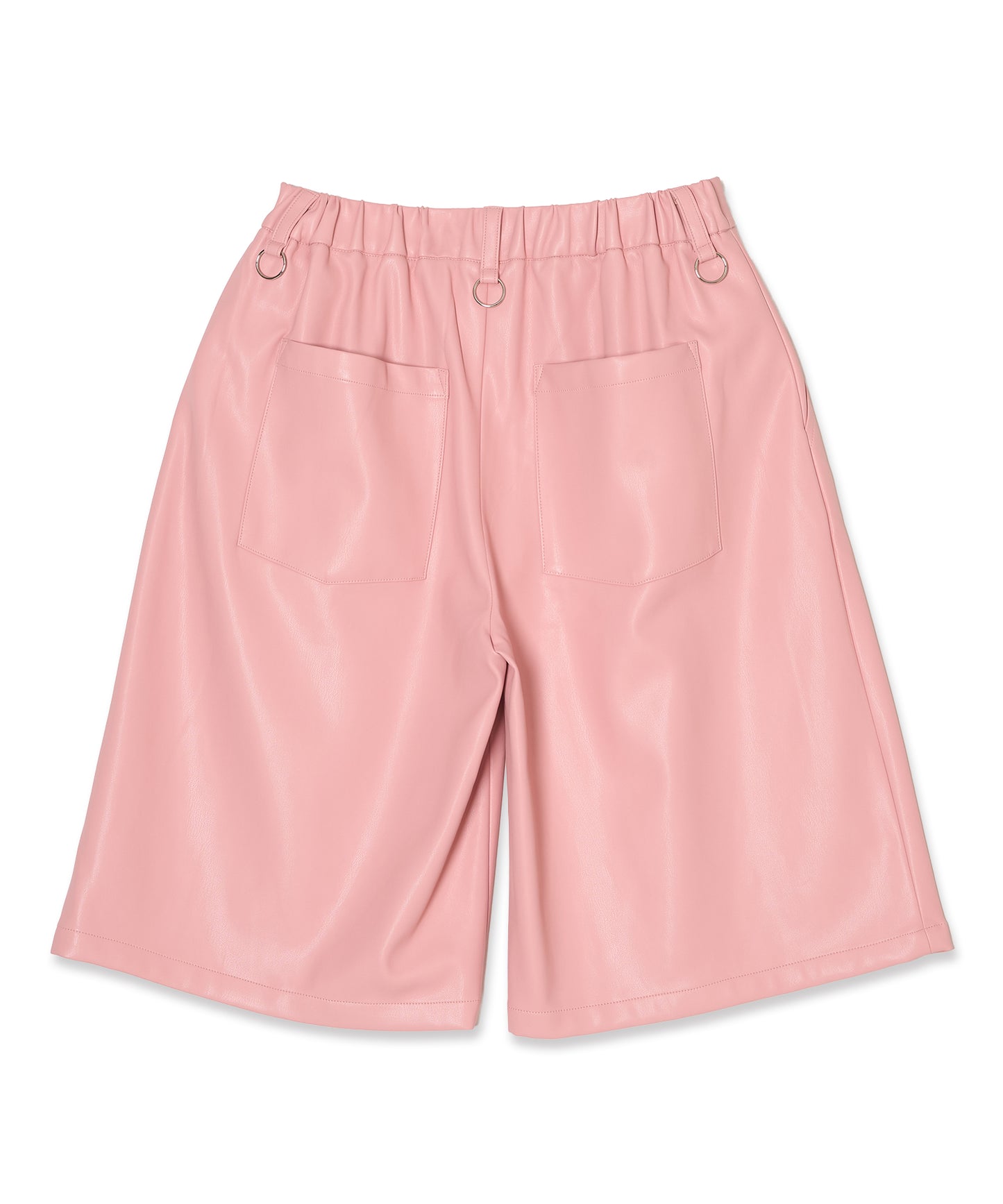 VEGAN LEATHER SHORTS