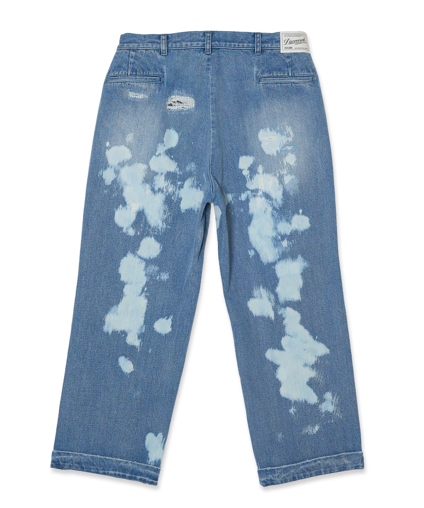 DAMEGE DENIM PANTS