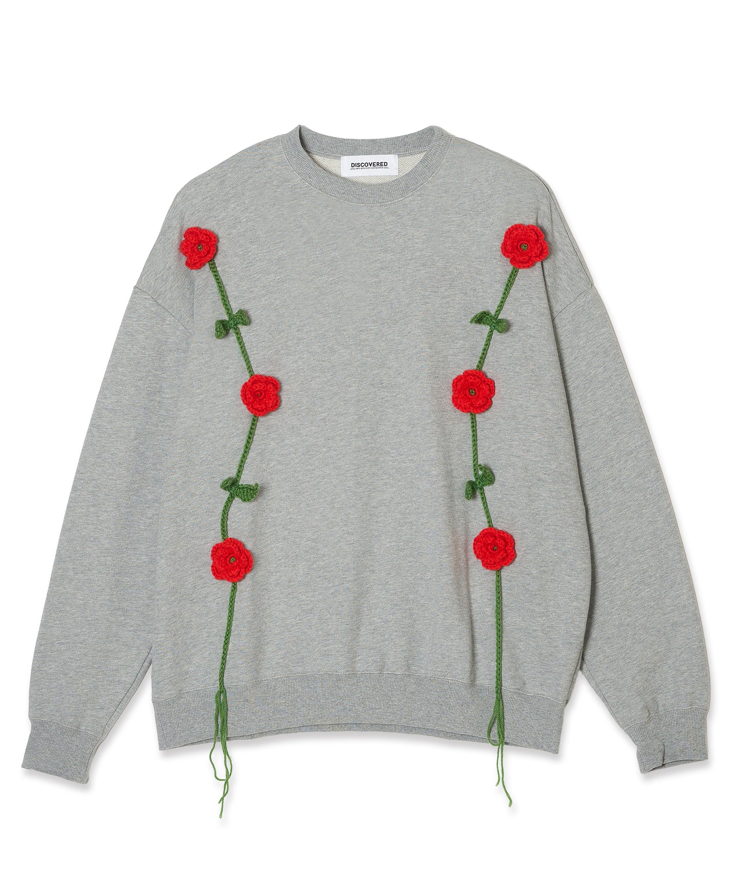 ROSE CROCHET SWEAT