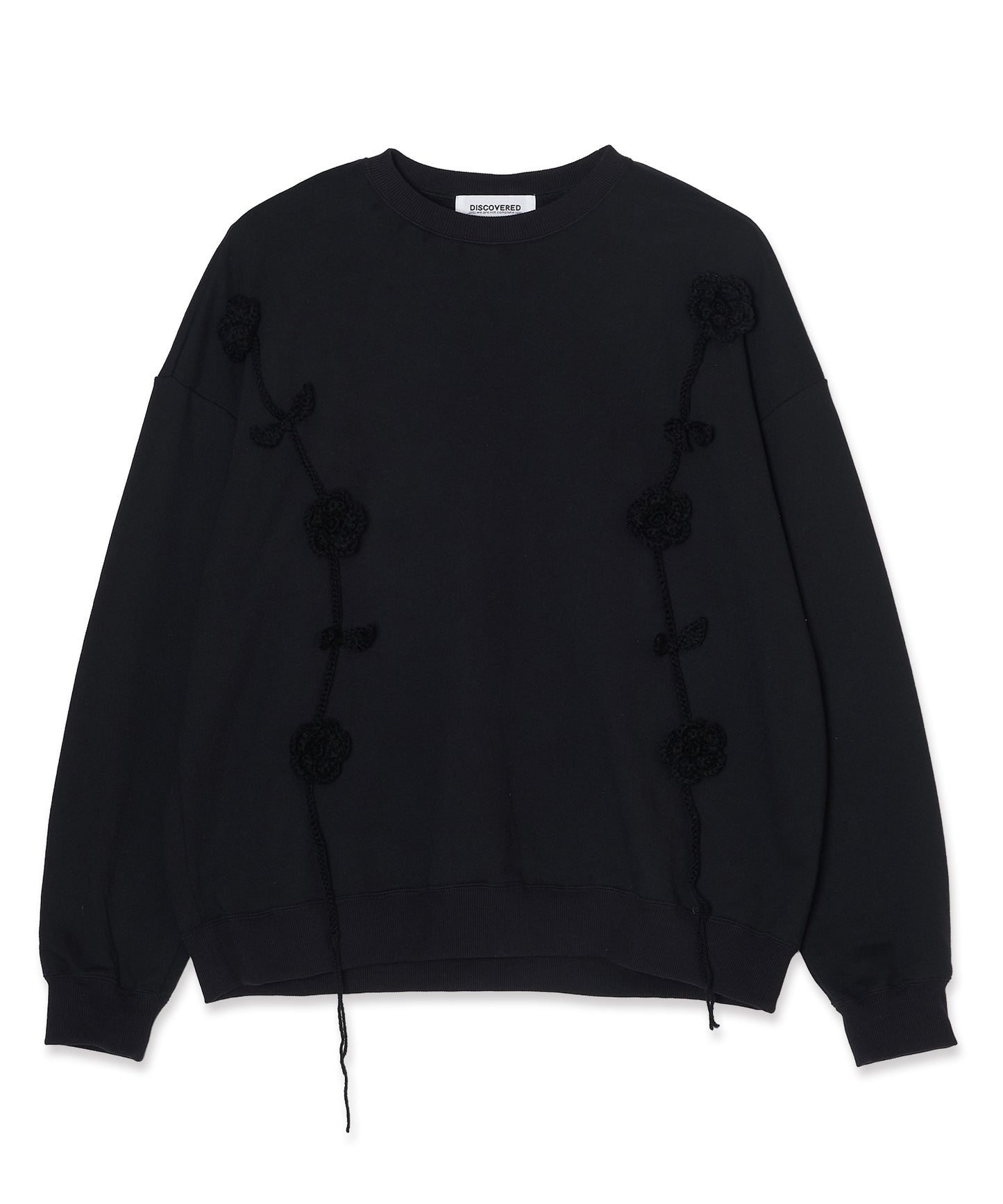 ROSE CROCHET SWEAT