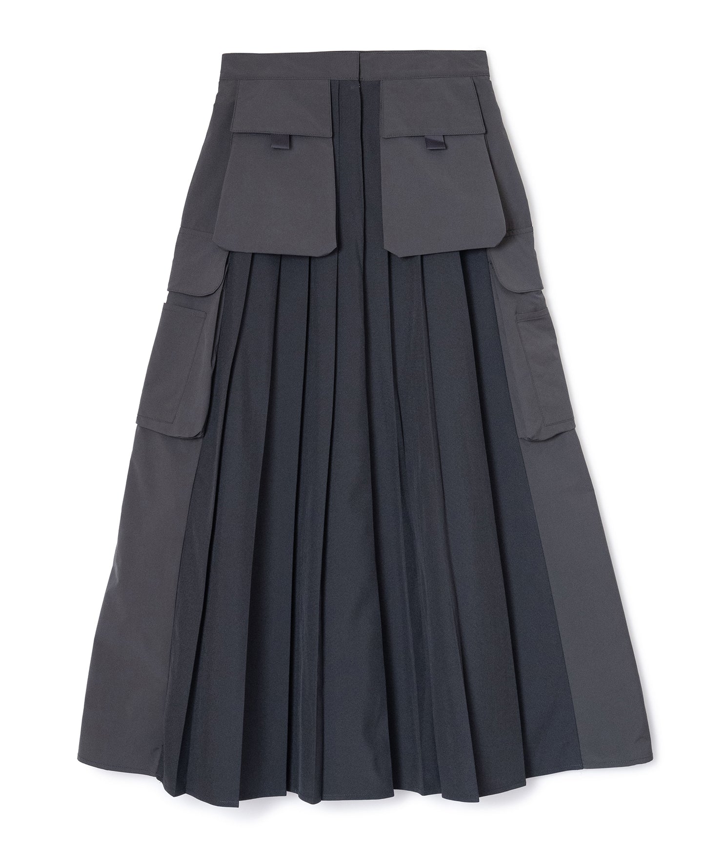 2WAY MULTIPOCKET PLEATS SKIRT
