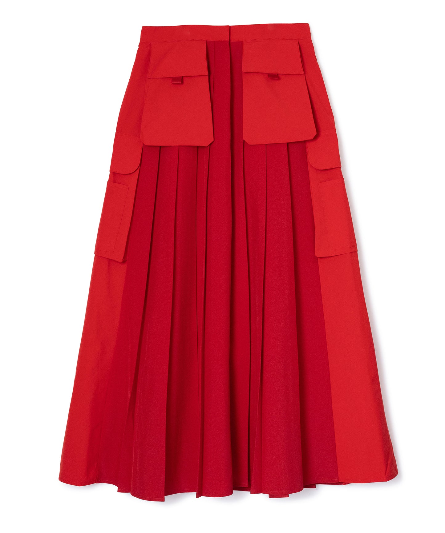 2WAY MULTIPOCKET PLEATS SKIRT