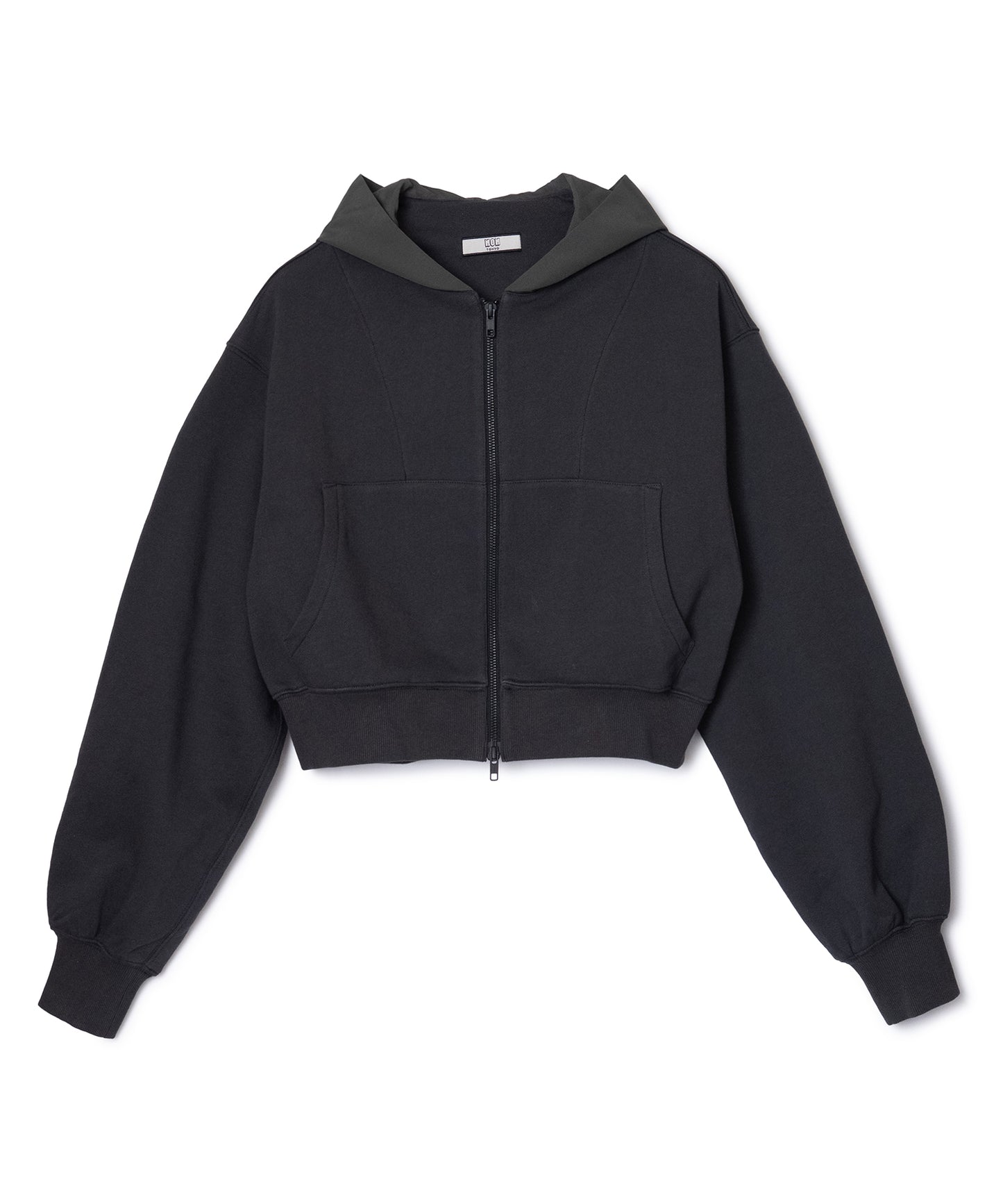 NYLON HOOD ZIP-UP PARKER