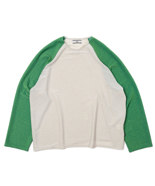 GLITTER RAGLAN C/S