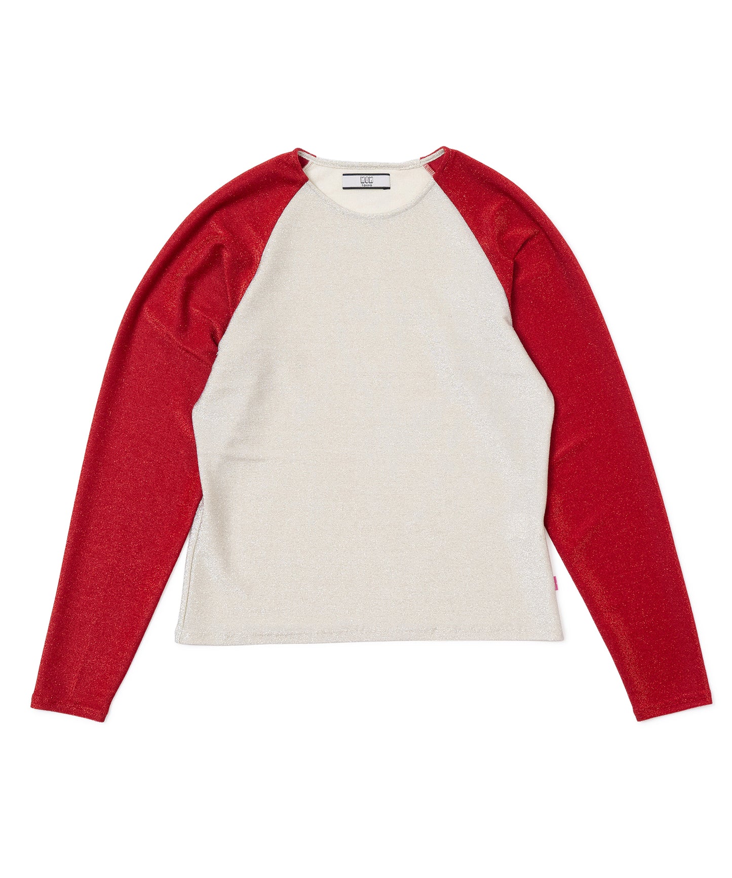 GLITTER RAGLAN C/S