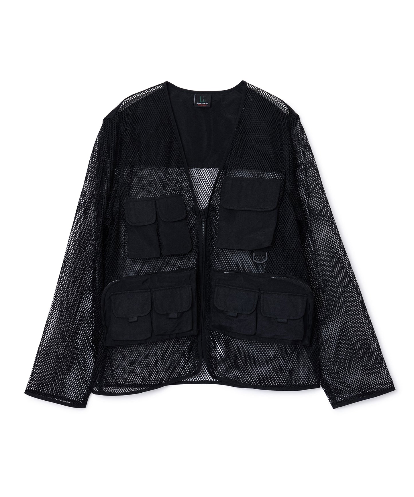 MULTI POCKET MESH JACKET