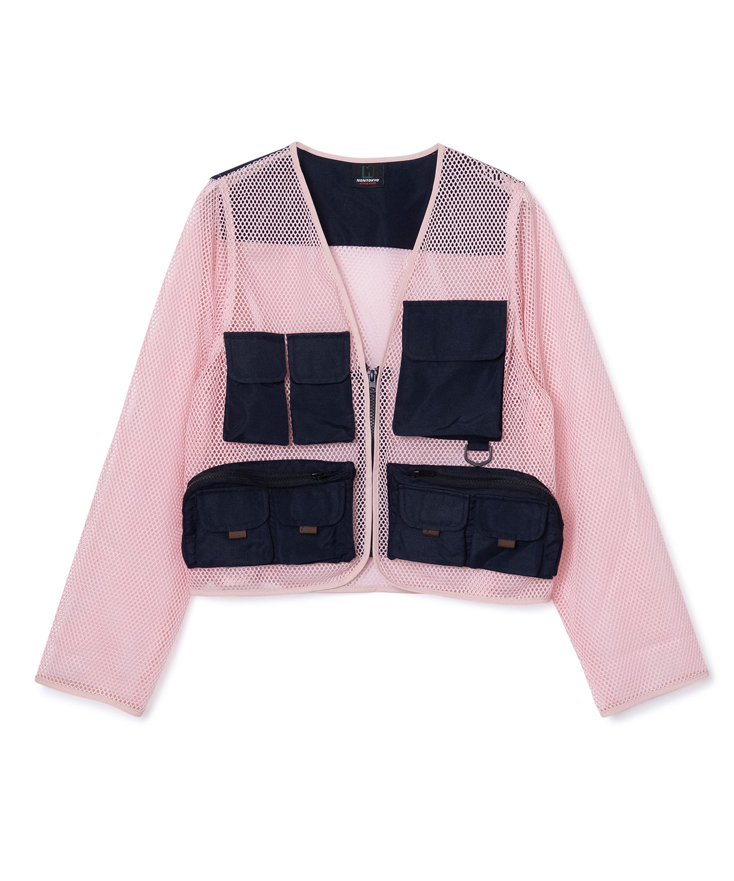 MULTI POCKET MESH JACKET