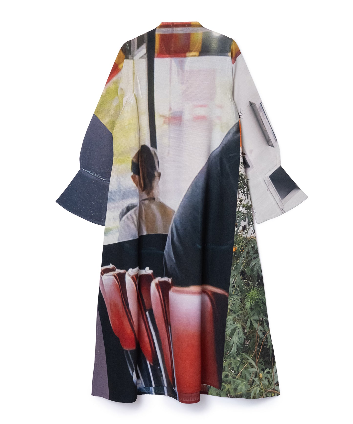 DIRECT PRINT PULLOVER ONE-PIECE