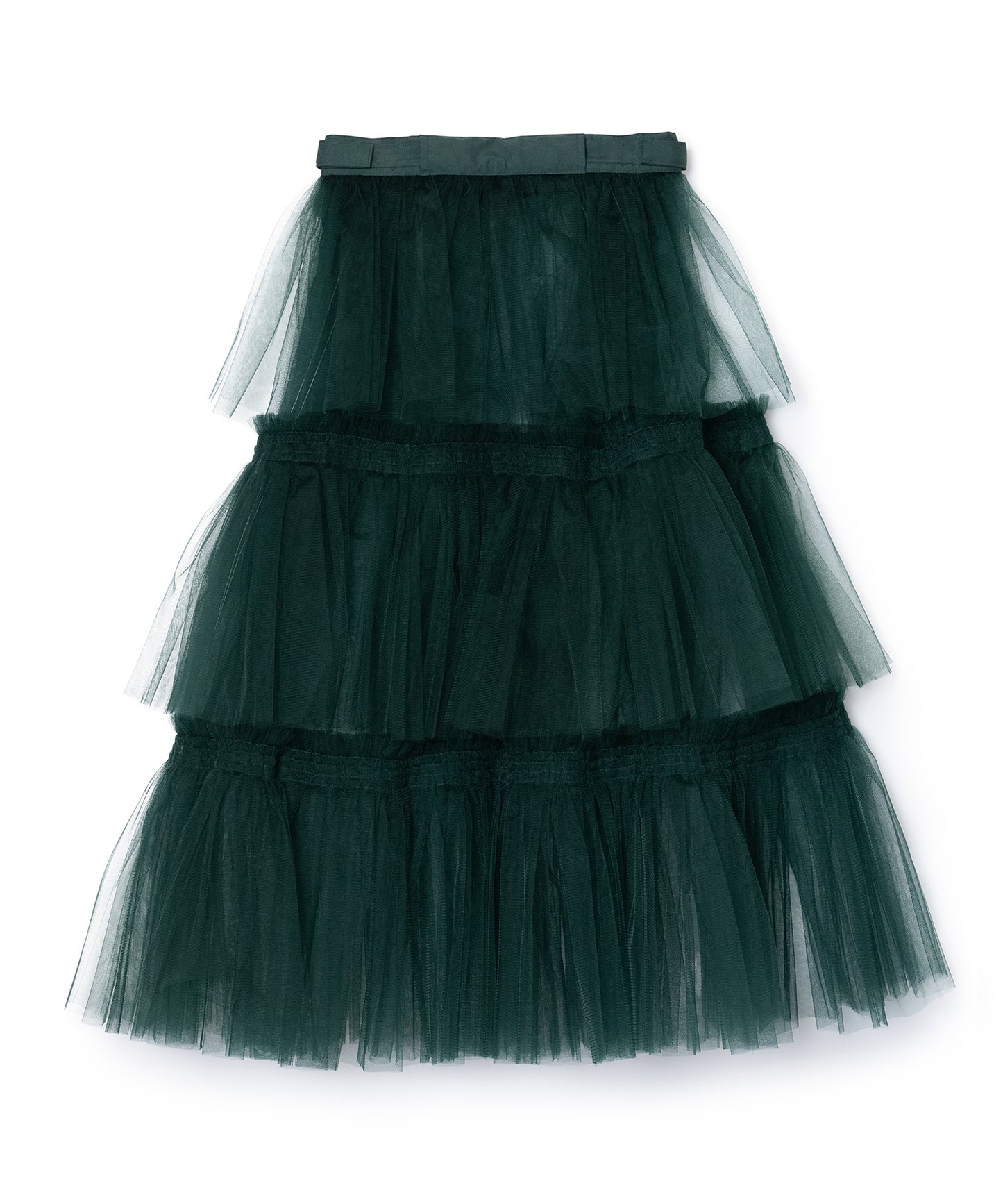 TULLE TIERED SKIRT