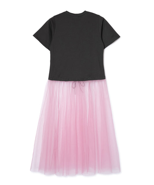 GATHER TULLE ONE-PIECE