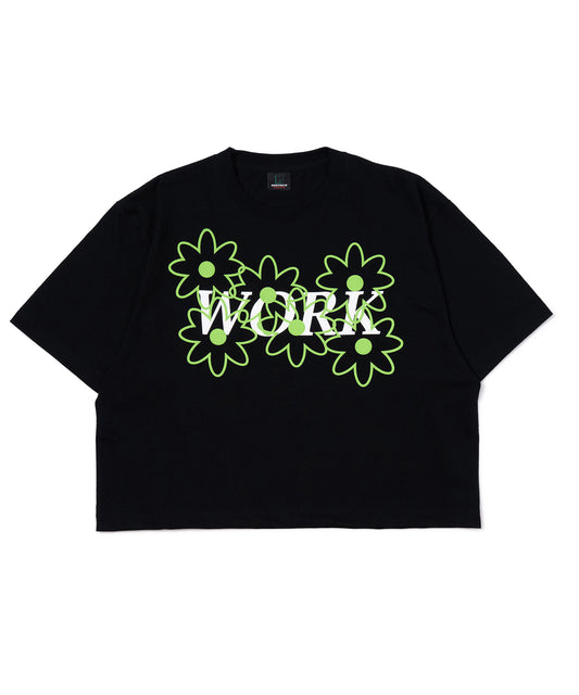 PRINT SHORT T-SHIRT(WORK)