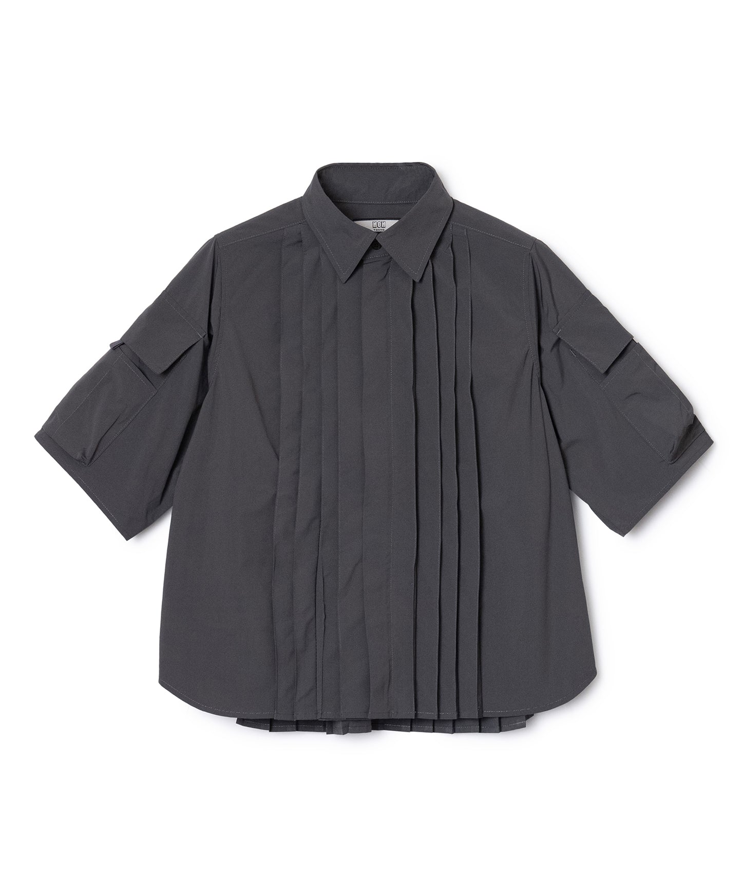 PIN TUCK TECH SHIRT