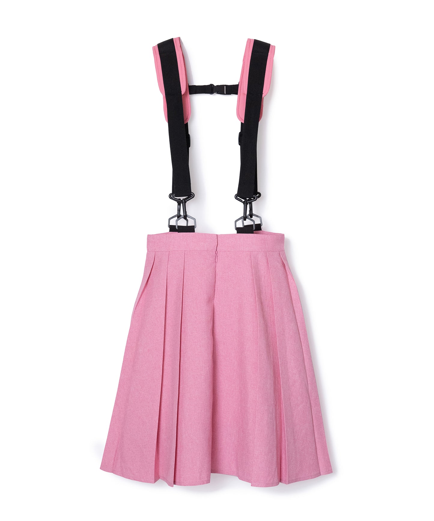 2WAY SHOULDER GIMMICK PLEATS SKIRT