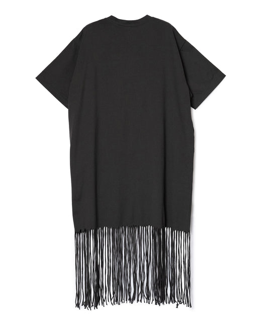 FRINGE T-SHIRT ONE-PIECE