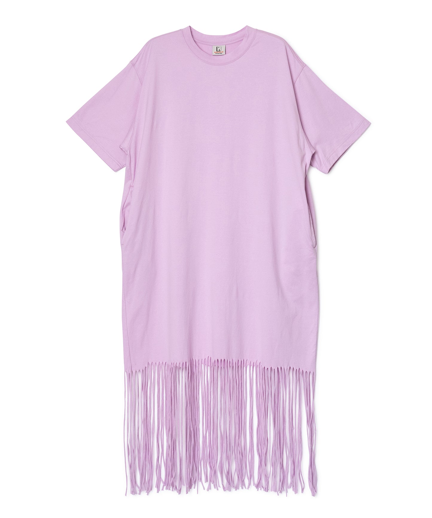FRINGE T-SHIRT ONE-PIECE