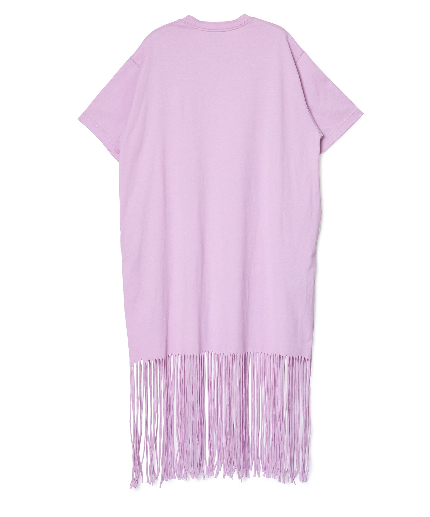 FRINGE T-SHIRT ONE-PIECE