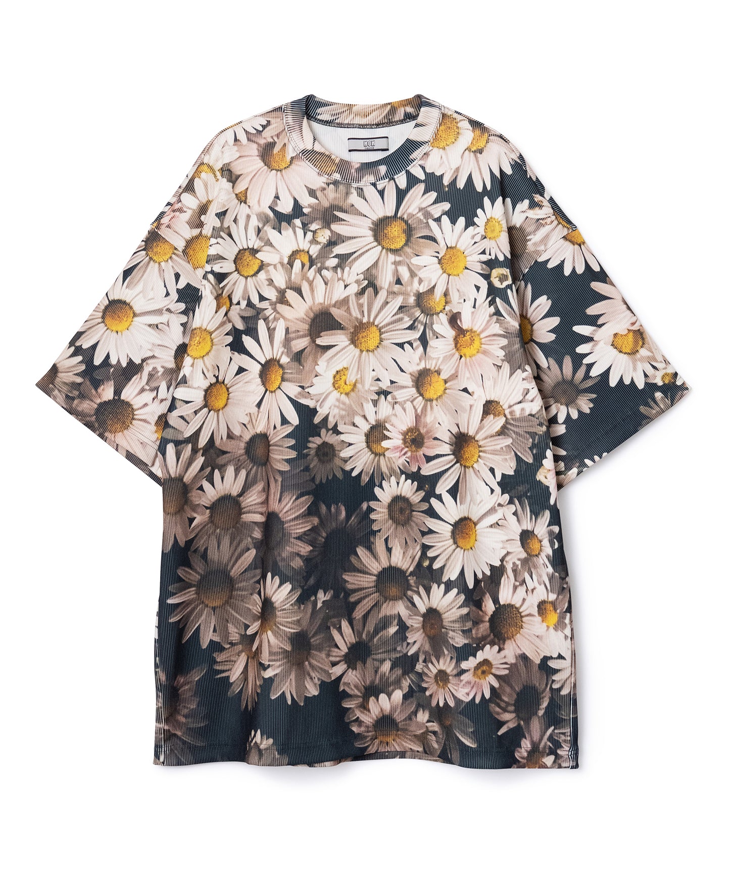 PRINT RIB BIG T-SHIRTS