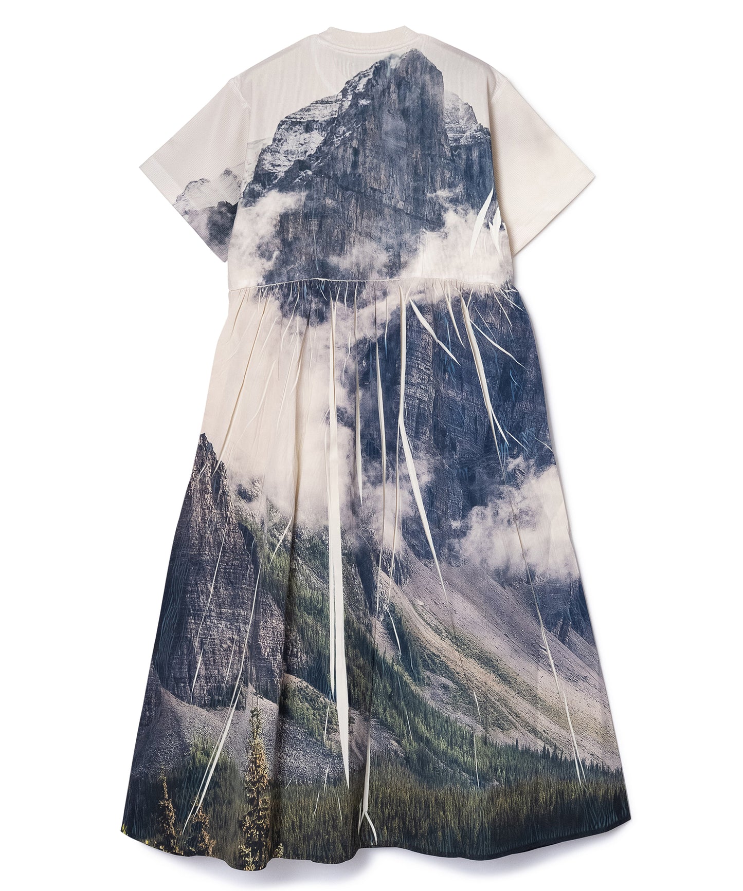 DIRECT PRINT RIB ONE-PIECE
