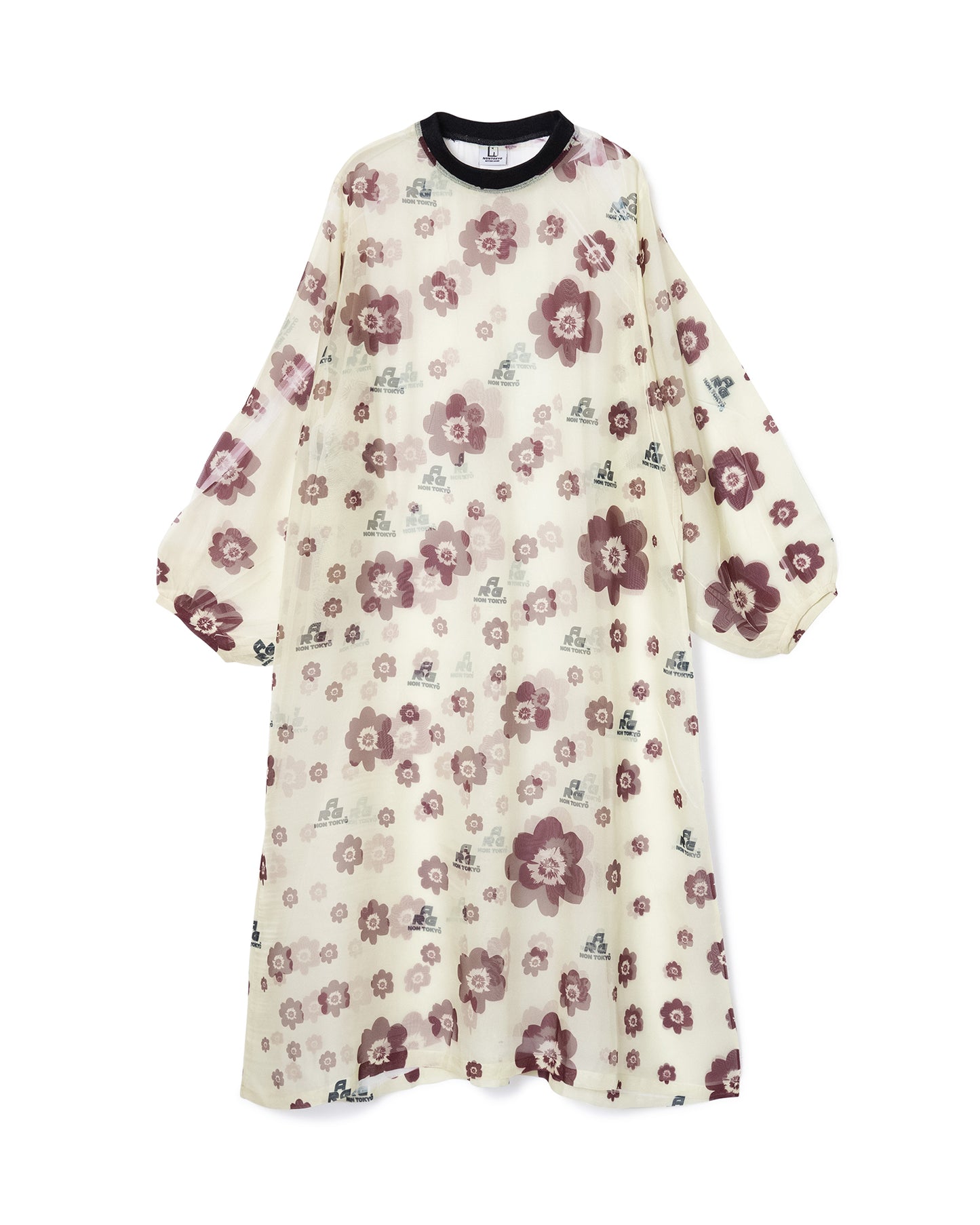 DIRECT PRINT SHEER ONE-PIECE