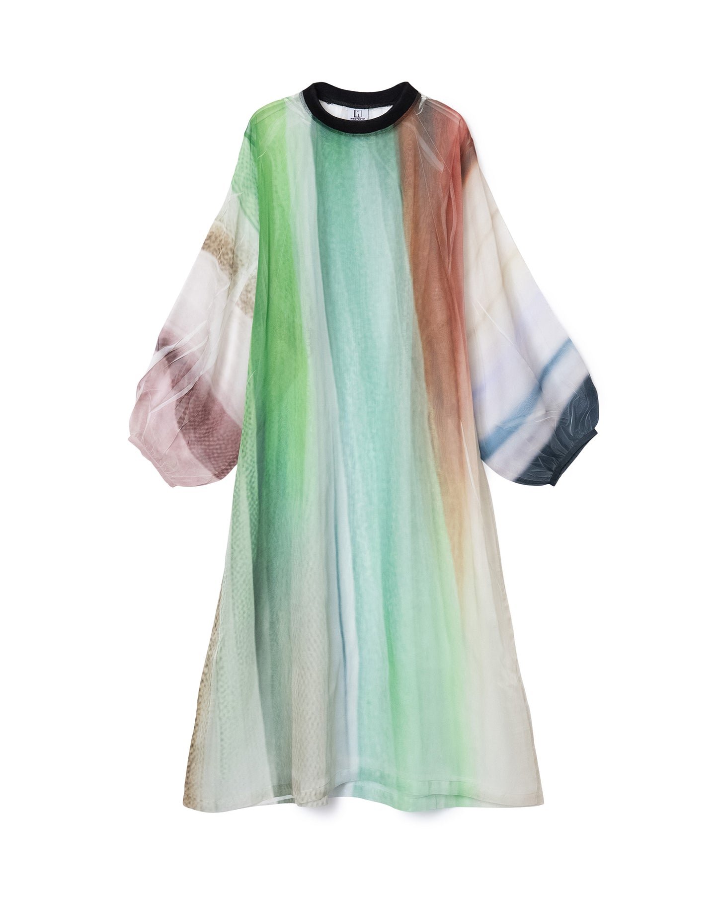 DIRECT PRINT SHEER ONE-PIECE